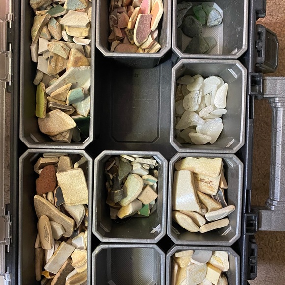 Massive Seaglass Collection For Jewelry - Picture 5 of 11